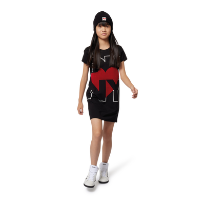 Robe à manches courtes DKNY FILLE