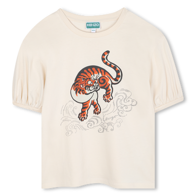 T-shirt à manches courtes KENZO KIDS FILLE