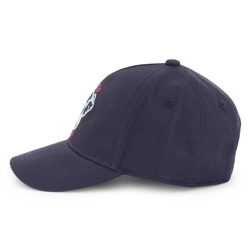 Casquette brod&eacute;e en coton KENZO KIDS 
                        UNISEXE