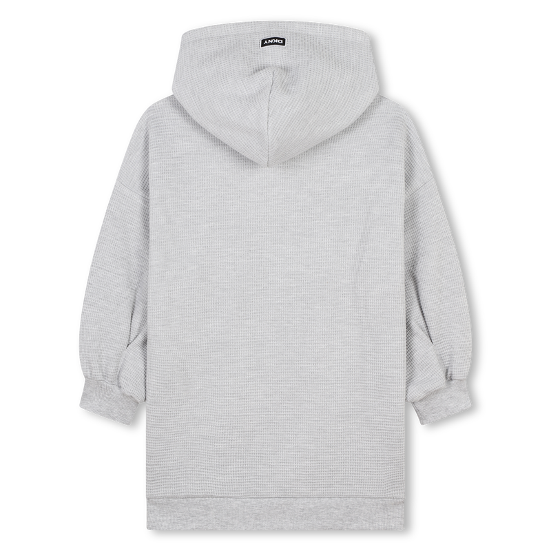 Robe sigl&eacute;e &agrave; capuche DKNY 
                        FILLE