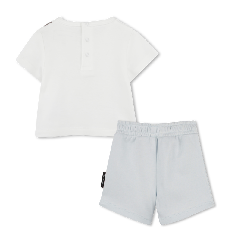T-shirt et short en coton MARC JACOBS 
                        UNISEXE