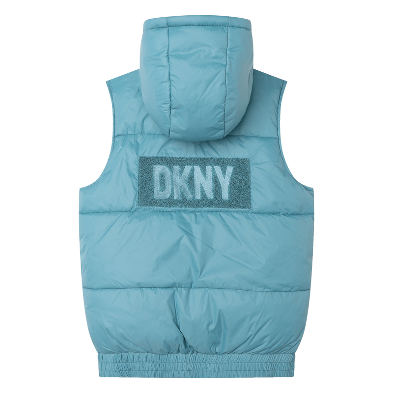 Doudoune sans manche à capuche DKNY 
                    UNISEXE