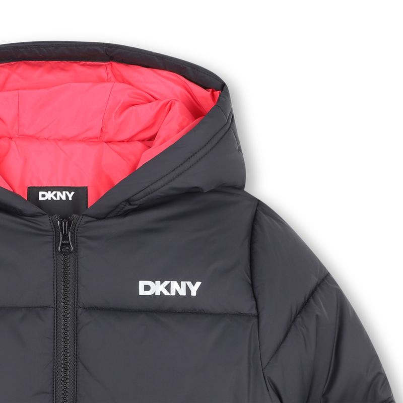 Doudoune à capuche DKNY 
                    FILLE