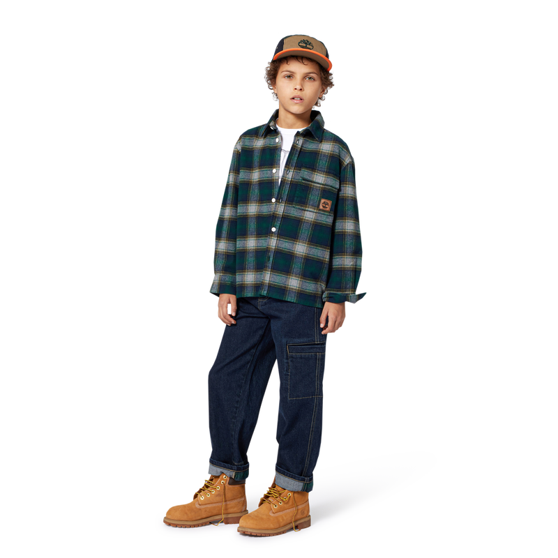 Tee-shirt manches longues en jersey TIMBERLAND 
                    GARCON