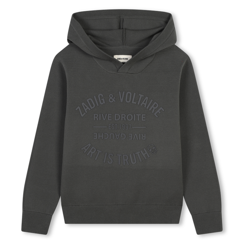 Pull en tricot à capuche ZADIG & VOLTAIRE 
                    GARCON
