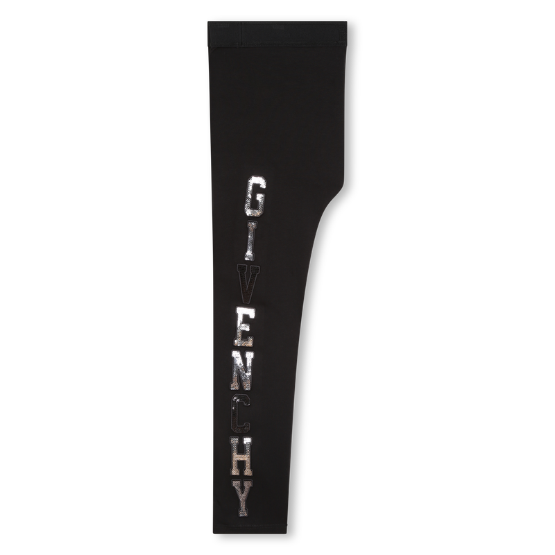 Legging avec sigle orné de sequins GIVENCHY 
                    FILLE