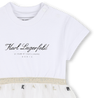 Robe de c&eacute;r&eacute;monie KARL LAGERFELD KIDS 
                    FILLE