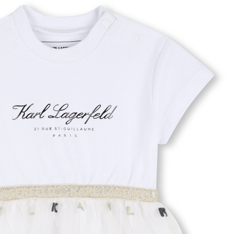ROBE DE C&Eacute;R&Eacute;MONIE KARL LAGERFELD KIDS 
                        FILLE