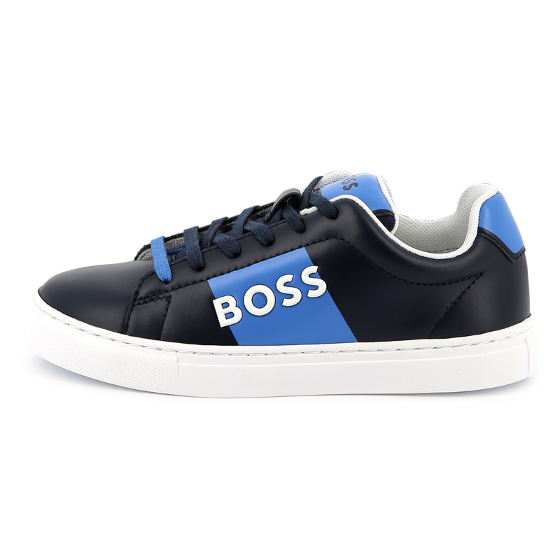 Baskets lacées en cuir BOSS 
                    GARCON