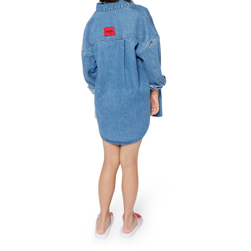Claquettes avec badges Hugo 
                        FILLE