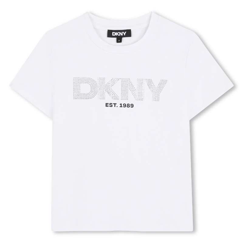 T-SHIRT MANCHES COURTES DKNY 
                        FILLE