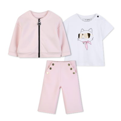 ENSEMBLE DE JOGGING KARL LAGERFELD KIDS FILLE