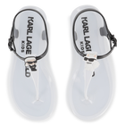 Sandales &agrave; brides r&eacute;glables KARL LAGERFELD KIDS 
                    FILLE