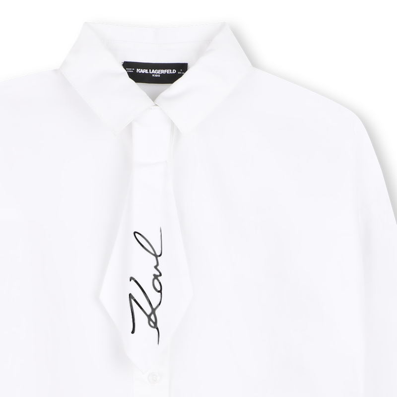 Chemise manches longues KARL LAGERFELD KIDS 
                        FILLE