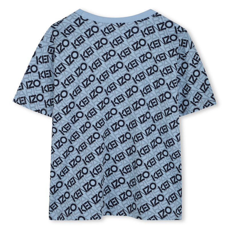 T-shirt imprimé en coton KENZO KIDS 
                    GARCON