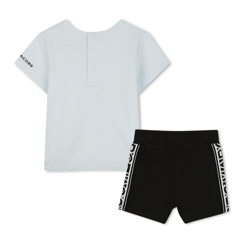 T-shirt et short en coton THE MARC JACOBS 
                    UNISEXE