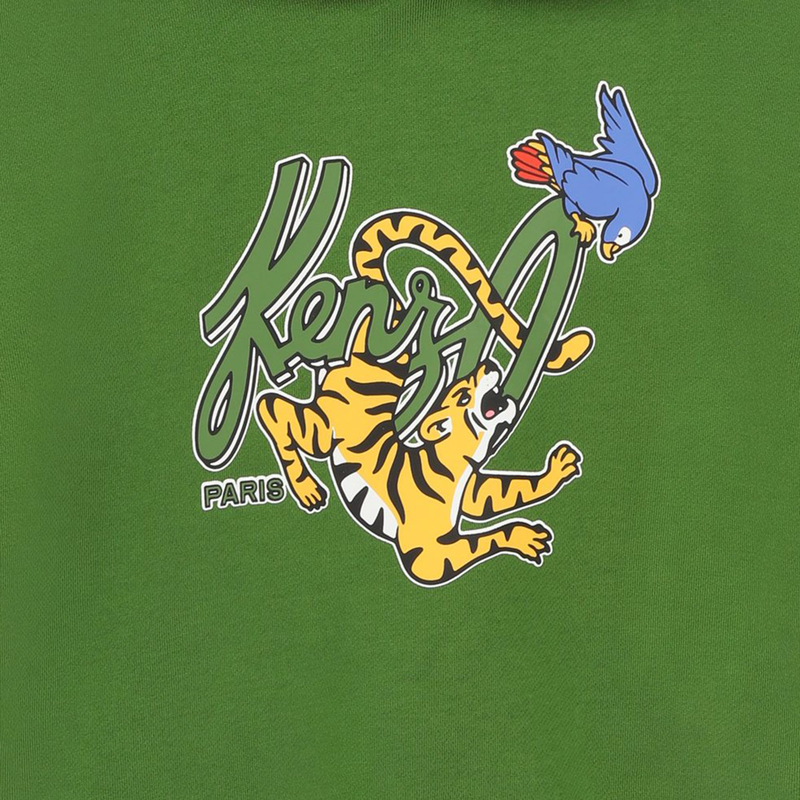 Sweat-shirt molletonné imprimé KENZO KIDS 
                    GARCON