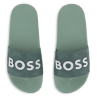 Claquettes sigl&eacute;es BOSS 
                    GARCON