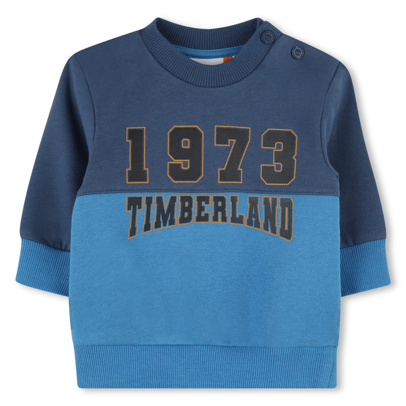 Sweat-shirt molleton &agrave; imprim&eacute; TIMBERLAND 
                        GARCON