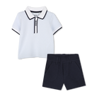Ensemble short et polo BOSS 
                    GARCON