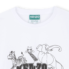 Tee-shirt &agrave; manches courtes en coton KENZO KIDS 
                    GARCON