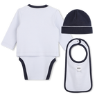 Ensemble body, bavoir et bonnet BOSS 
                    GARCON