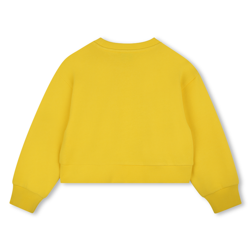 Sweat-shirt coton molletonn&eacute; MARC JACOBS 
                        FILLE
