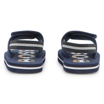 CLAQUETTES &Agrave; FERMETURE PAR BANDES AUTO AGRIPPANTES BOSS GARCON