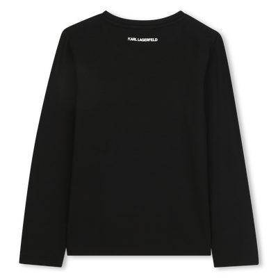 T-shirt à manches longues KARL LAGERFELD KIDS FILLE