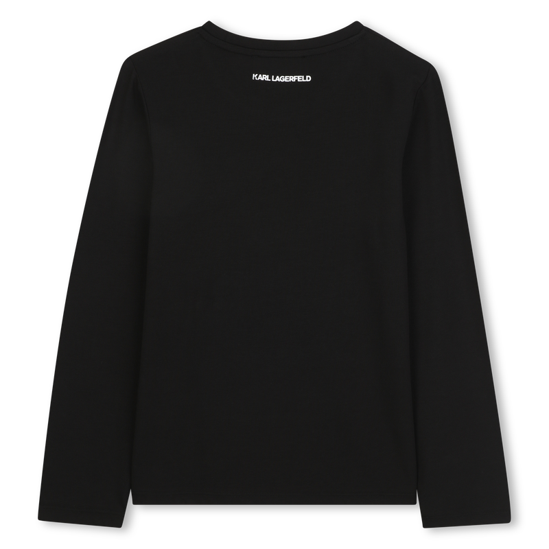T-shirt à manches longues KARL LAGERFELD KIDS 
                    FILLE
