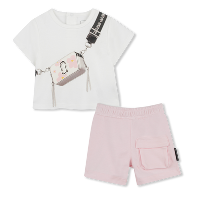 T-shirt et short en coton MARC JACOBS UNISEXE
