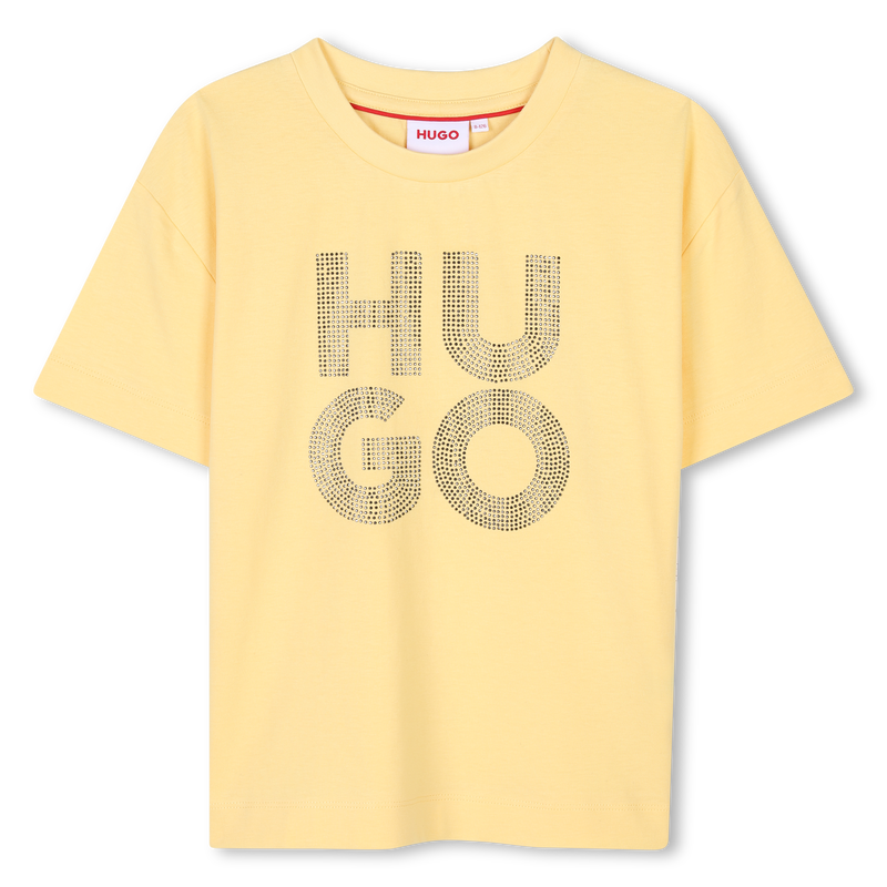 T-shirt &agrave; manches courtes Hugo 
                        FILLE