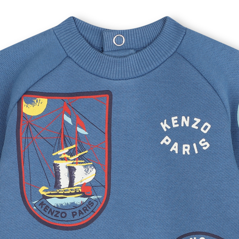 Sweat-shirt en molleton KENZO KIDS 
                    GARCON