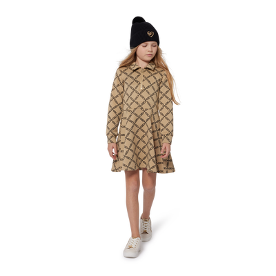 Robe zippée manches longues MICHAEL KORS FILLE