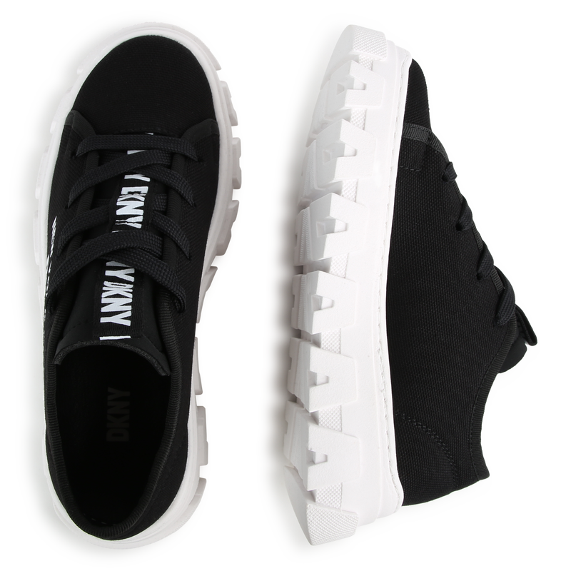 Baskets en toile DKNY 
                    FILLE