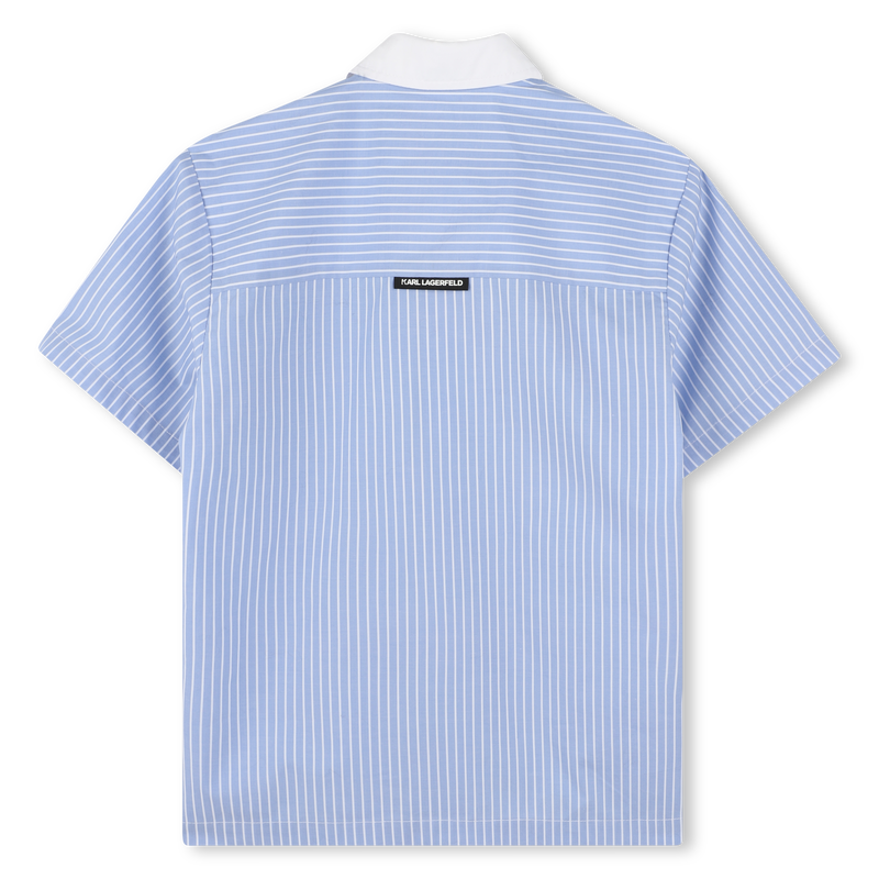 Chemise à manches courtes KARL LAGERFELD KIDS 
                    GARCON