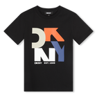T-shirt manches courtes coton DKNY 
                    GARCON