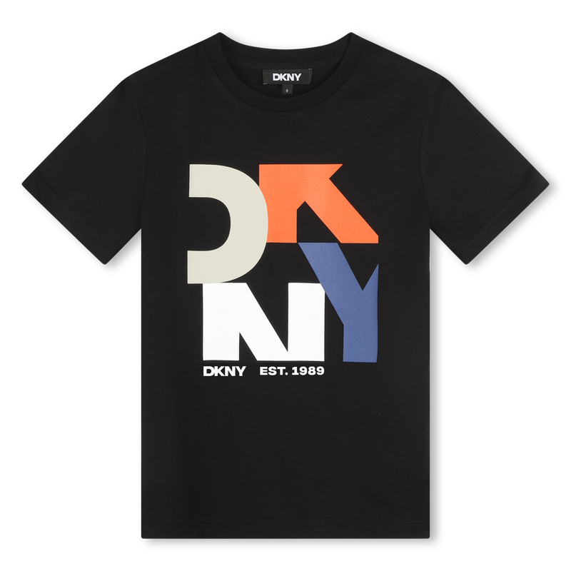 T-shirt manches courtes coton DKNY 
                        GARCON