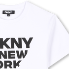 T-shirt manches courtes coton DKNY 
                    UNISEXE