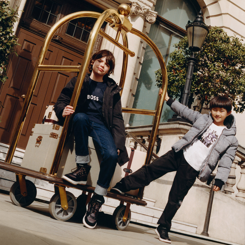 Parka &agrave; capuche BOSS 
                        GARCON