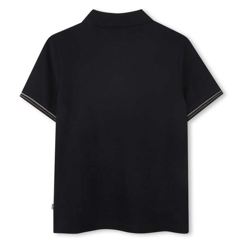 Polo avec rayures tricolores BOSS 
                        GARCON