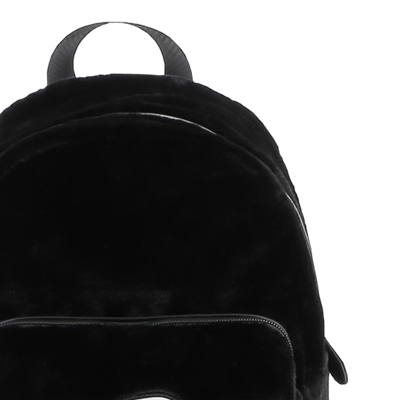 Petit sac à dos en polaire duveteuse KARL LAGERFELD KIDS FILLE