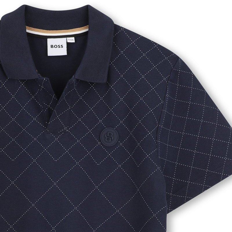 POLO MANCHES COURTES BOSS 
                        GARCON