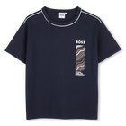 Tee-shirt manches courtes, BLEU CARGO, hi-res