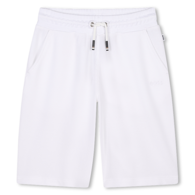Short de jogging gaufré BOSS 
                    GARCON