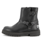 Bottes motard en cuir de vachette DKNY 
                    FILLE