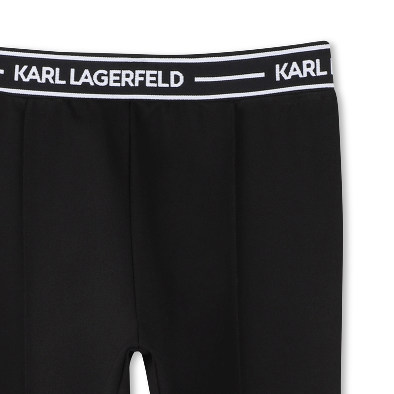 Legging en jacquard KARL LAGERFELD KIDS 
                    FILLE
