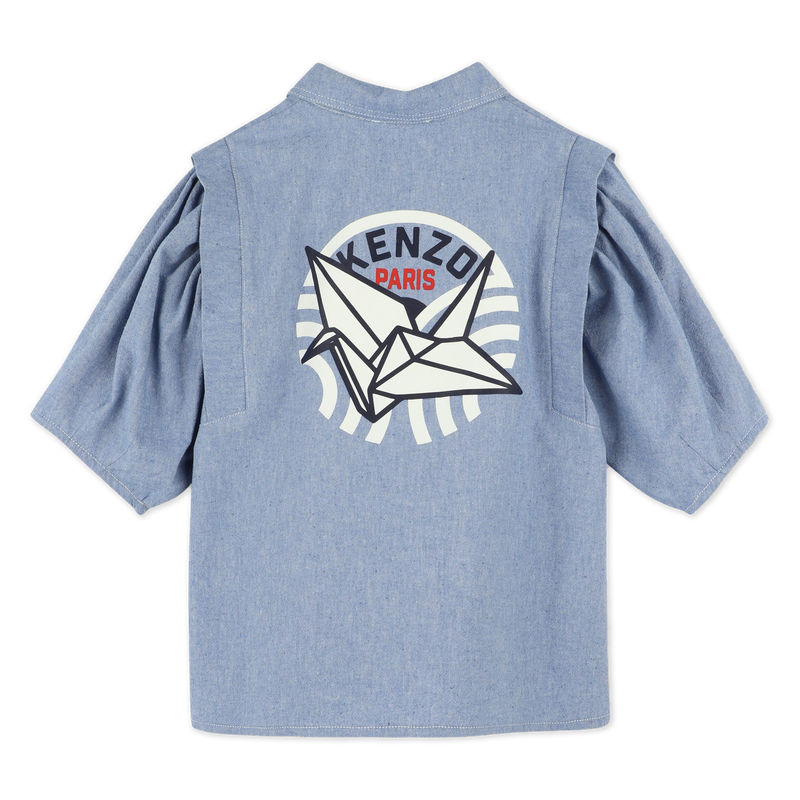 Chemise à manches courtes KENZO KIDS 
                    FILLE