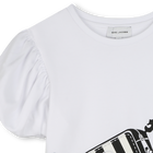 T-shirt avec manches fantaisie MARC JACOBS 
                    FILLE