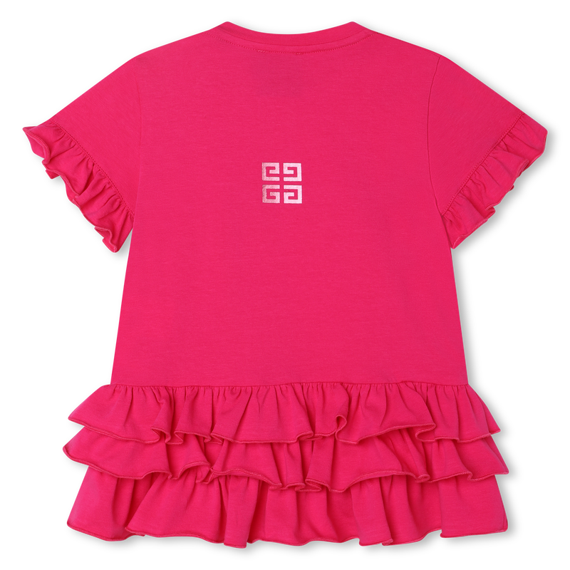 Robe courte à volants GIVENCHY 
                    FILLE
